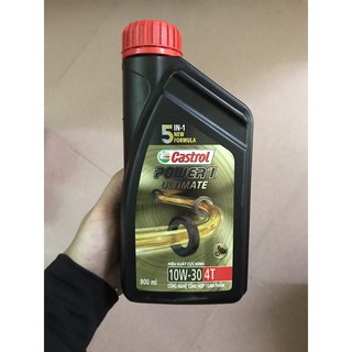 Dầu nhớt xe máy Castrol Power 1 Ultimate 10w30 (800ml) dùng cho xe số