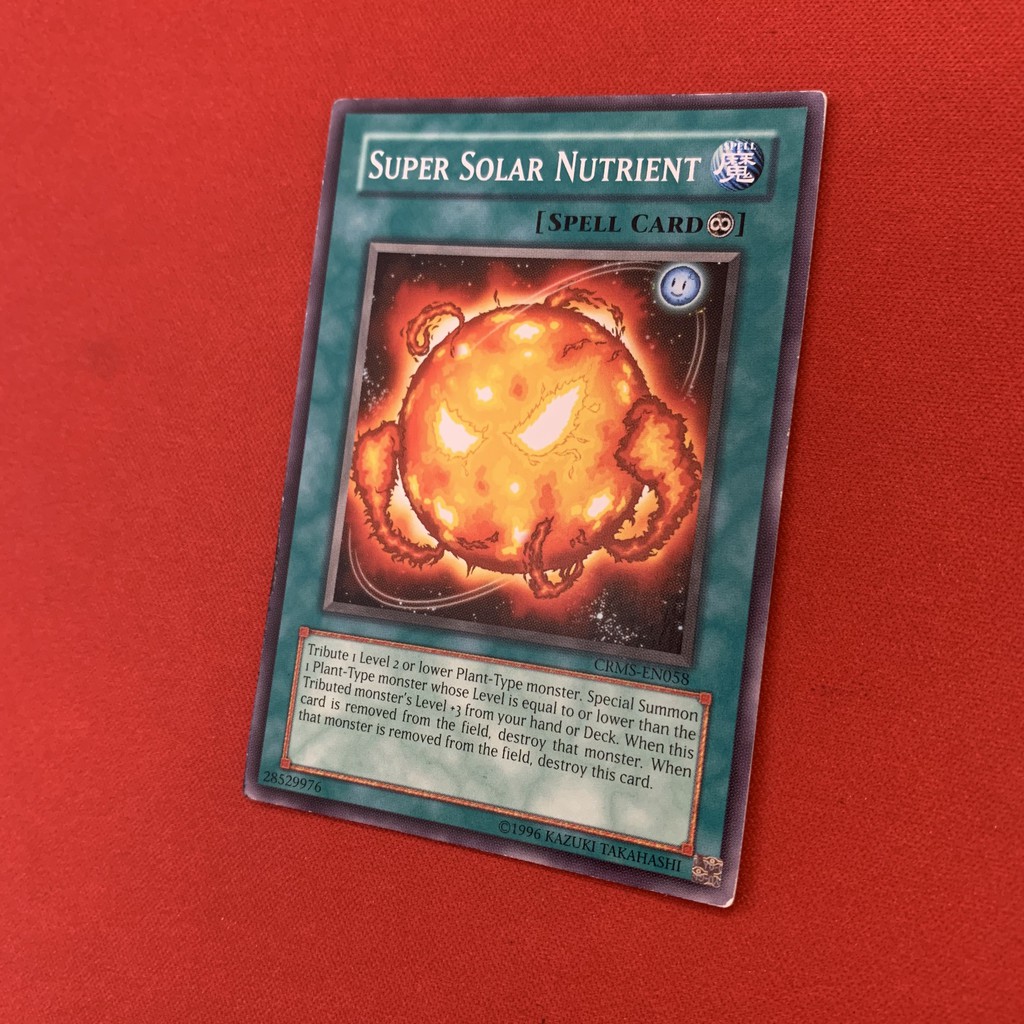 [EN][Thẻ Bài Yugioh Chính Hãng] Super Solar Nutrient