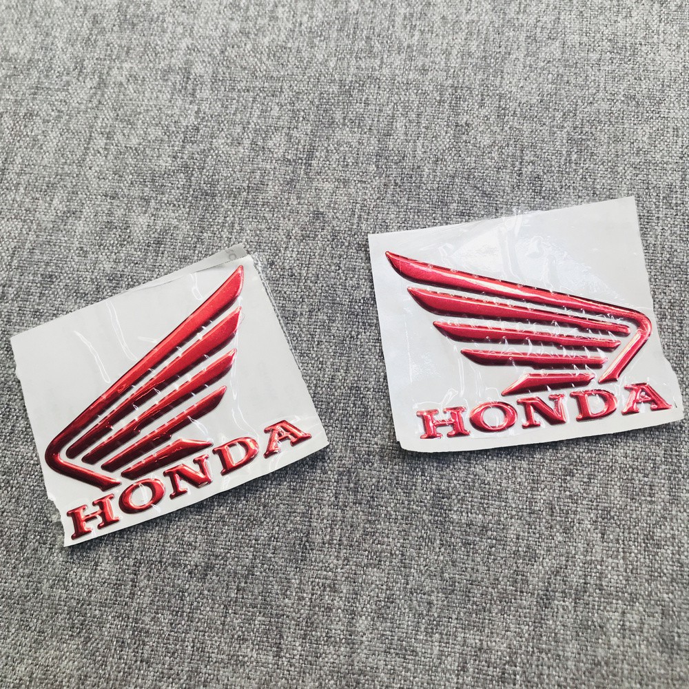 COMBO TEM CHỮ LOGO WINNER VÀ CÁNH CHIM HONDA NHỰA DẺO SIÊU BỀN