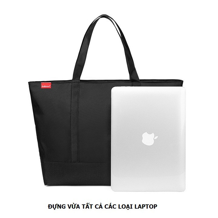 Túi Tote Vải Unisex - Túi Xách Nam Nữ Phong Cách Hàn Quốc Cỡ Lớn Vừa Laptop TC04-D