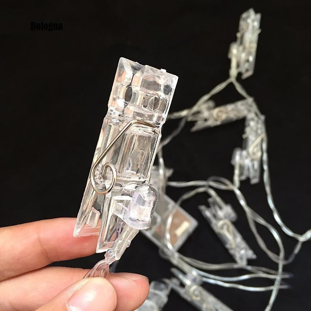 Dây đèn LED kẹp ảnh trang trí phòng ngủ | BigBuy360 - bigbuy360.vn