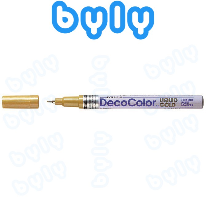 [Ship hỏa tốc] Deco Color - Bút sơn ngòi kim Mettallic Marker chất lượng cao Marvy 120 130 140 - ByLy Store