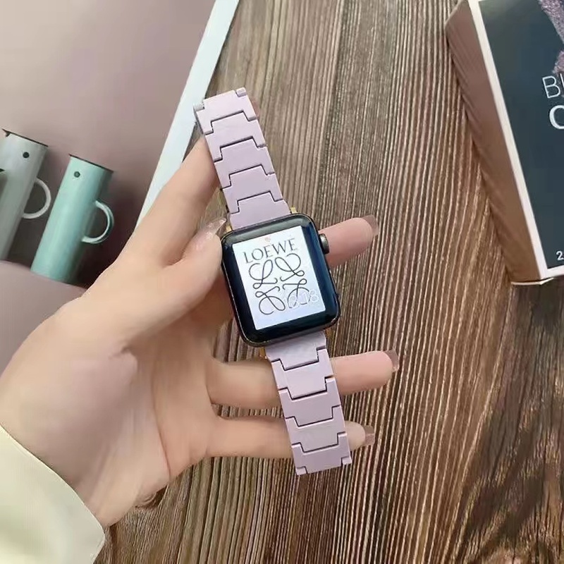 Mới Dây Đeo Đồng Hồ Thông Minh iwatch 38mm 41mm 45mm Series 7 6 Se 5 4 3 2 1 Kích Thước 44mm