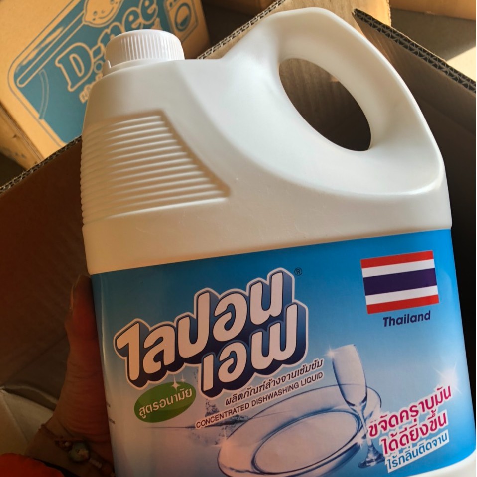 Nước Rửa Bát Chén Không Mùi công nghệ Thái Lan Chính Hãng