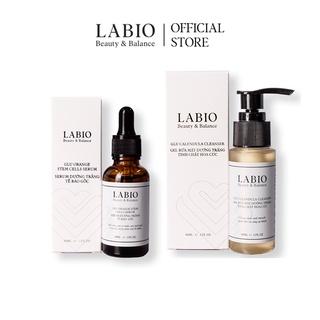 Serum Tế Bào Gốc+ Sữa Rửa Mặt Tinh Chất Hoa Cúc