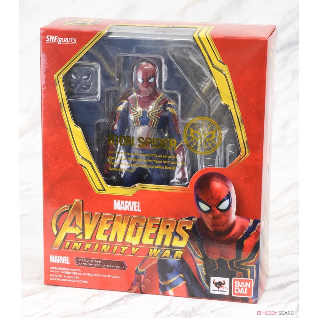Mô Hình Chính Hãng SHF: Iron Spider - Avengers Infinity War