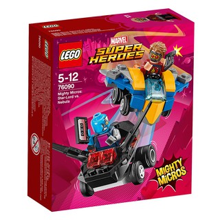 Đồ chơi bộ lắp ráp Star-Lord Đối Đầu Nebula Lego Super Heroes 76090 (86 Chi Tiết)