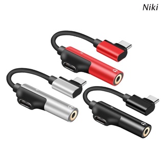 Cáp chuyển đổi USB- C sang 3.5mm hữu dụng bằng chất liệu TPE + hợp kim nhôm