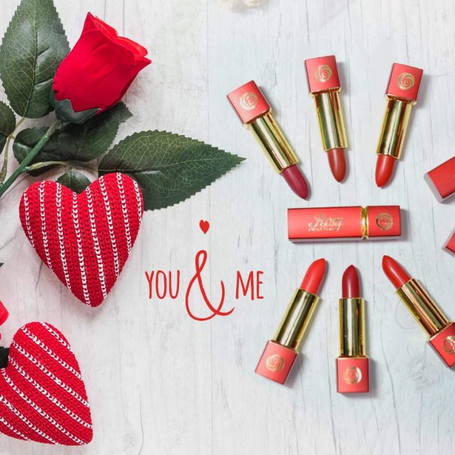 son thỏi và son kem không chì rosy ( bán hết)