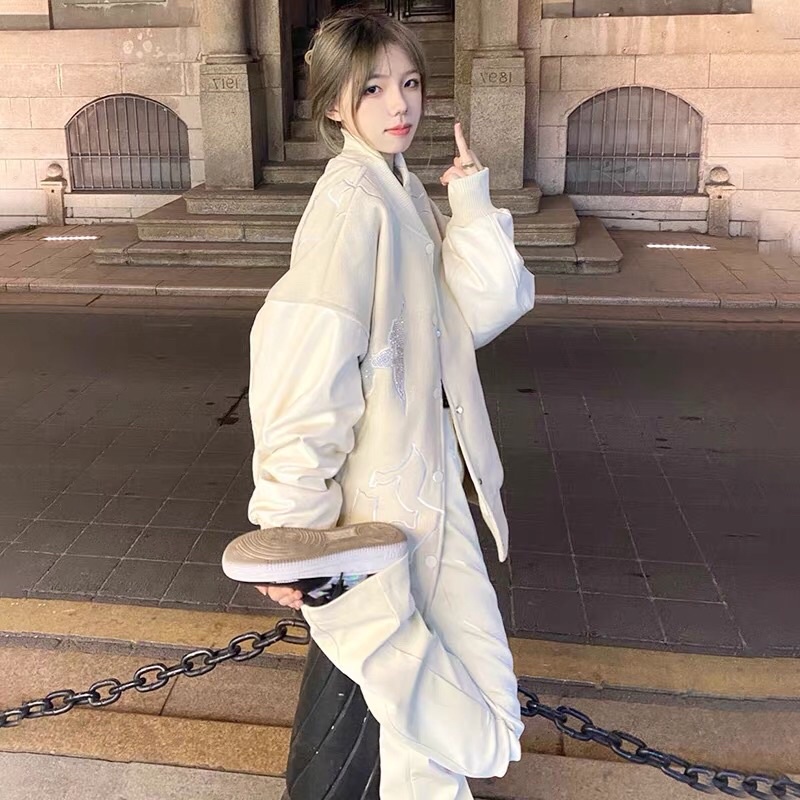 Áo Bomber Dạ[ FREESHIP] Áo Khoác Chất Dạ Tay Da Cá Tính Ulzzang