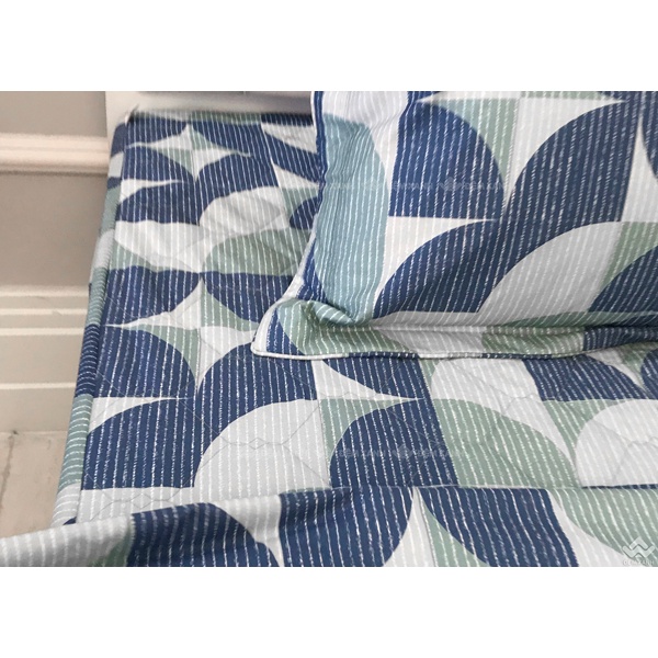 Bộ ga gối Sông Hồng Basic cotton BC22058