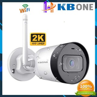 Camera IP Wifi 4.0MP KBONE KN-4001WN - Lắp Ngoài Trời Siêu Nét