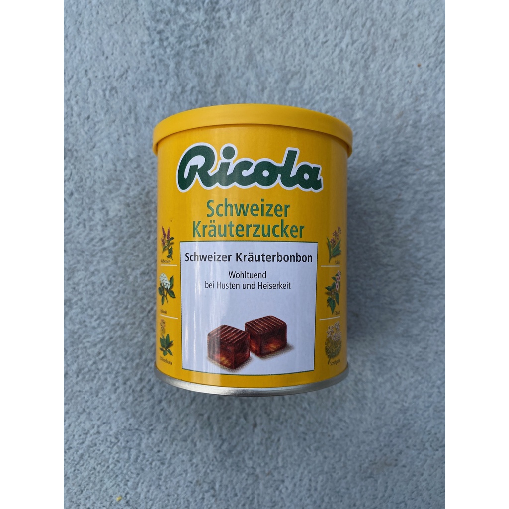 Kẹo ngậm ho thảo mộc Ricola - 250g Date mới nhất
