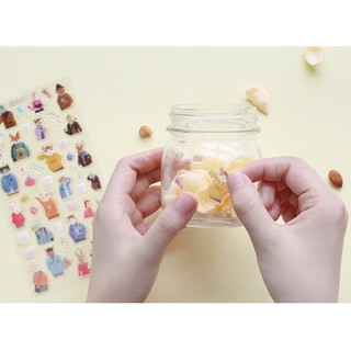 Sticker dán in 3D dập nổi siêu cute [vvpgiare.offical]