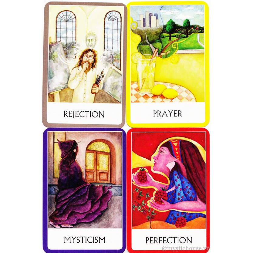 Bộ Bài Chakra Wisdom Oracle Cards (Mystic House Tarot Shop)