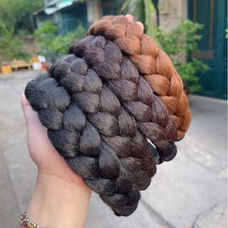Băng đô tóc giả bính phồng