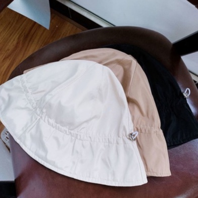 Mũ Xô Có Dây Rút Phong Cách Hàn Quốc Chống Nắng Mau Khô