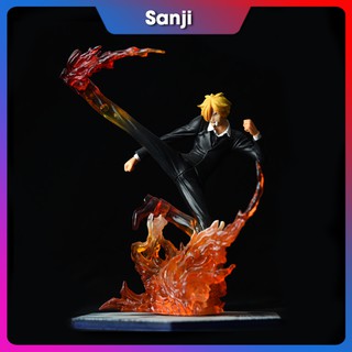 Mô hình One Piece Sanji Chân đen - Cú đá lửa