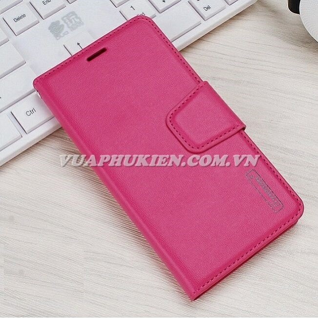 Bao da HanMan cho Oppo Realme 3 Pro, Realme 3, Realme 2 Pro, Realme X Lite dạng ví có ngăn đựng thẻ và tiền, quai gập