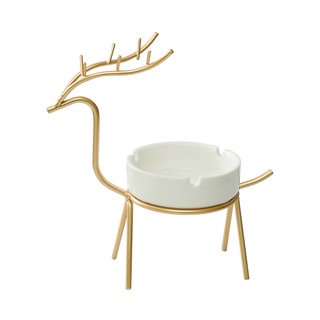 Gạt tàn thuốc lá decor hình con nai