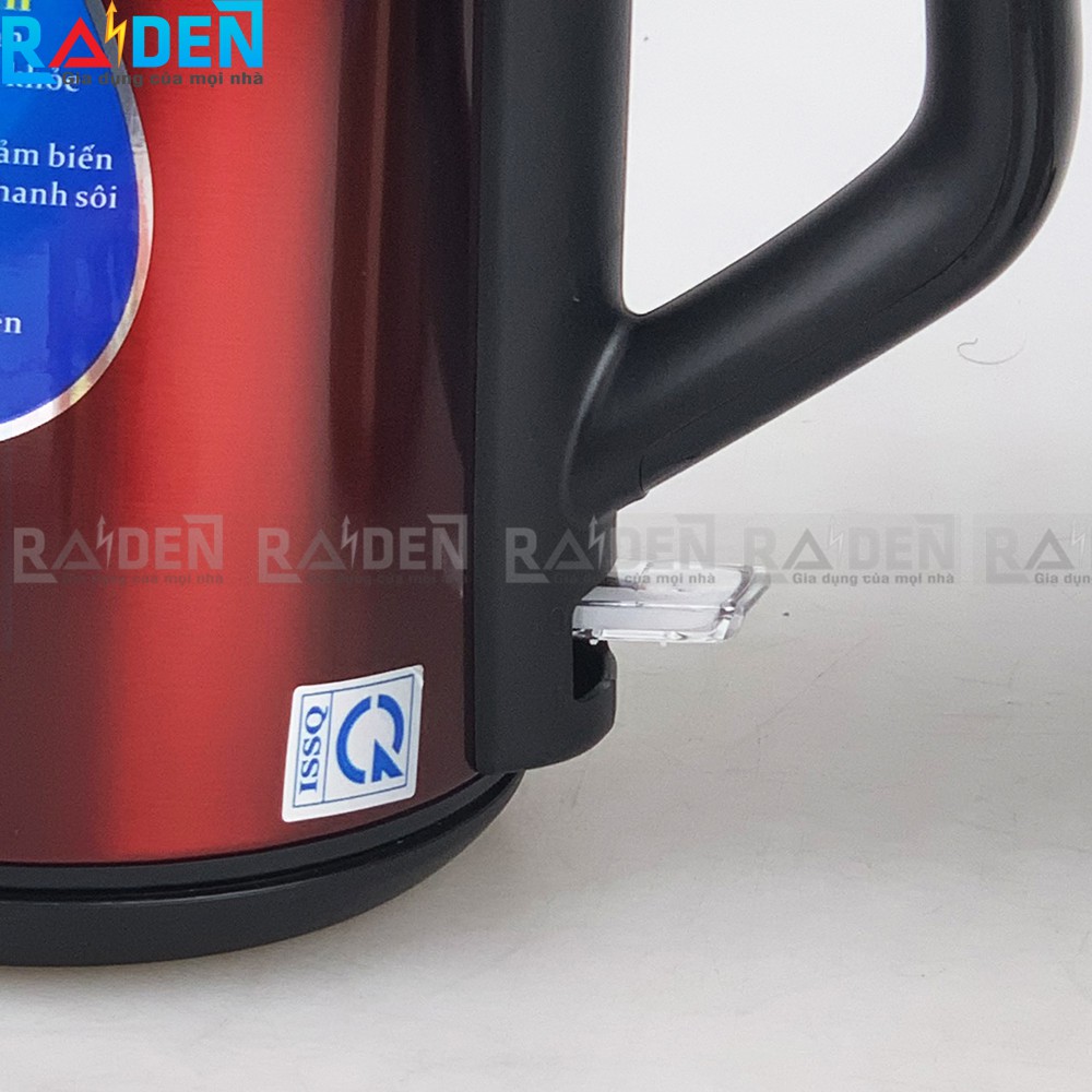 Ấm siêu tốc 2 lớp Osako OSA-300 dung tích 2L, lòng ấm bằng inox 304 đúc nguyên khối (Màu ngẫu nhiên)