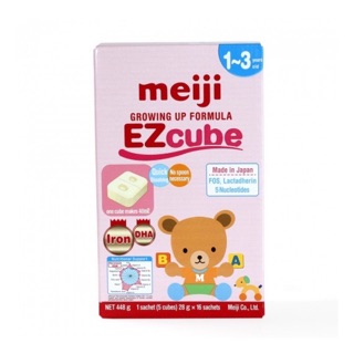 Sữa meiji dạng thanh nhập khẩu cho bé từ 1-3 tuổi