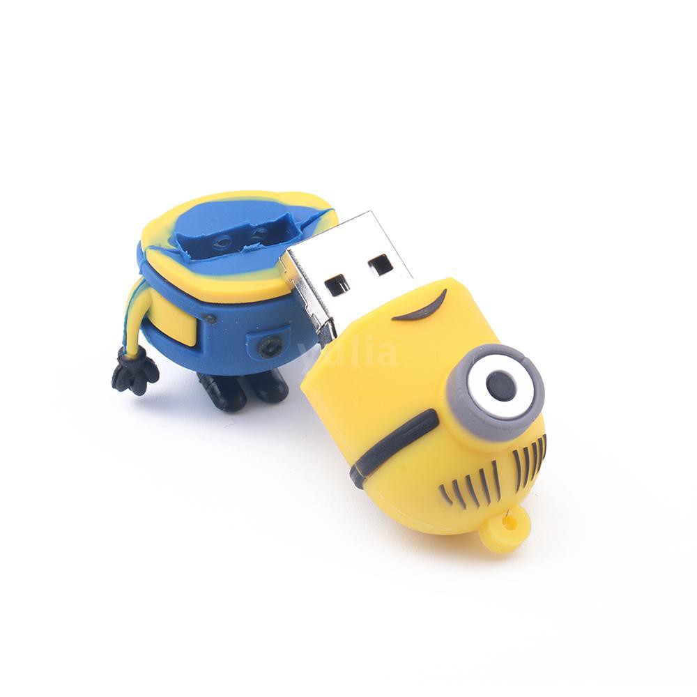 USB 2.0 dung lượng 4GB 8GB 16 hình nhân vật hoạt hình Minion ngộ nghĩnh