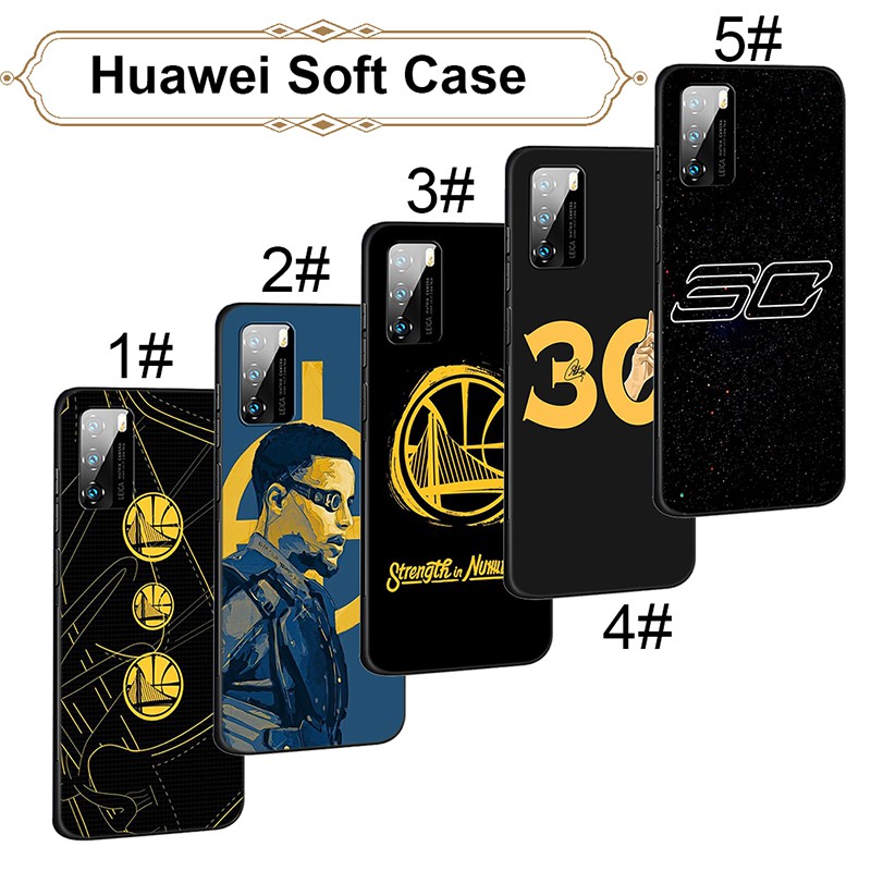 Ốp điện thoại mềm hình 1037 Golden State Warriors CURRY 30 cho Huawei Nova 5T 5i 4E 4 3i 3 7 SE 2i Lite