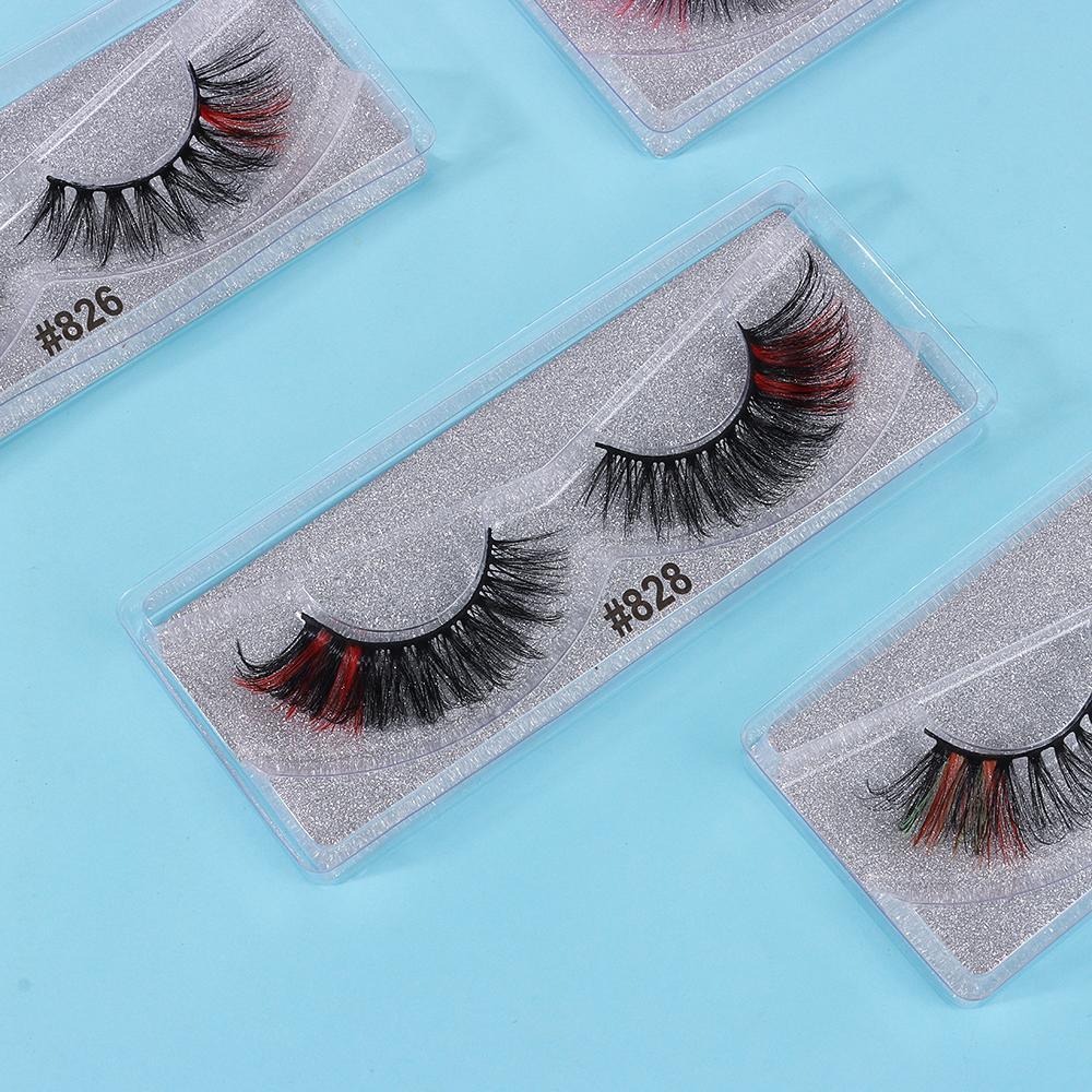 1 Cặp Lông Mi Giả Mềm Mịn Nối Dài Lông Mi Giả