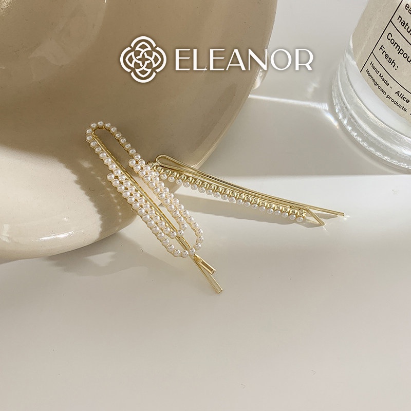 Kẹp tóc nữ ngọc trai nhân tạo Eleanor Accessories hot trend phụ kiện tóc dễ thương phong cách Hàn Quốc