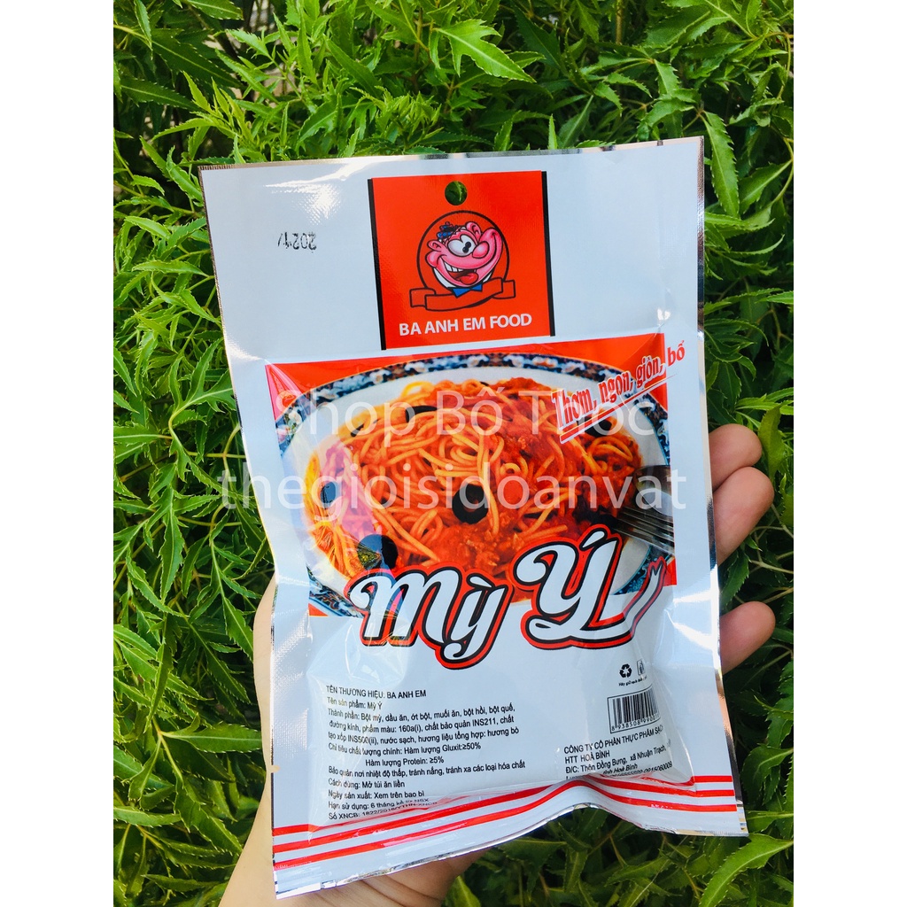 Gói Snack Mỳ Ý thơm ngon vị chua cay