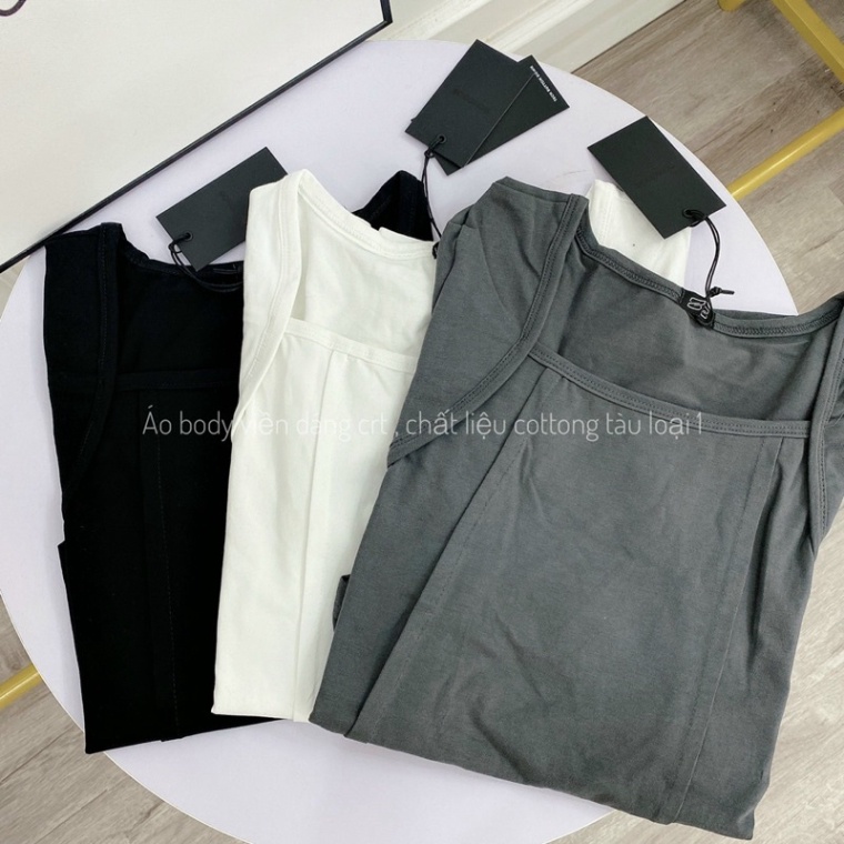 Áo CRT Cổ Vuông 3 Màu