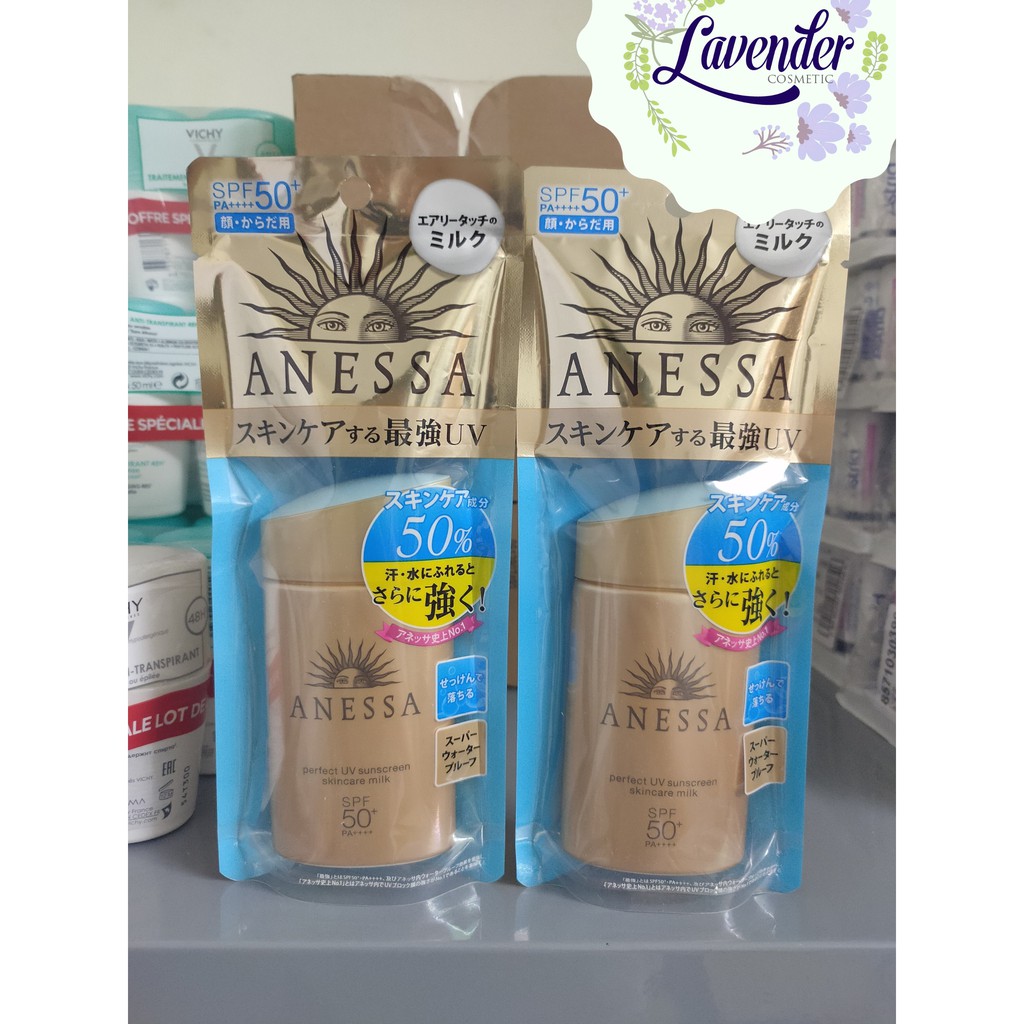 Kem chống nắng Anessa Perfect UV Sunscreen Skincare Milk SPF 50+ PA++++