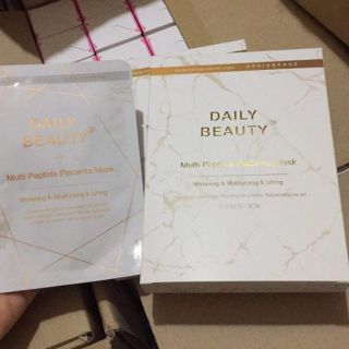 Liệu trình 5 hộp mặt nạ Nhau thai cừu Hàn Quốc Multi Peptide Placenta Mask