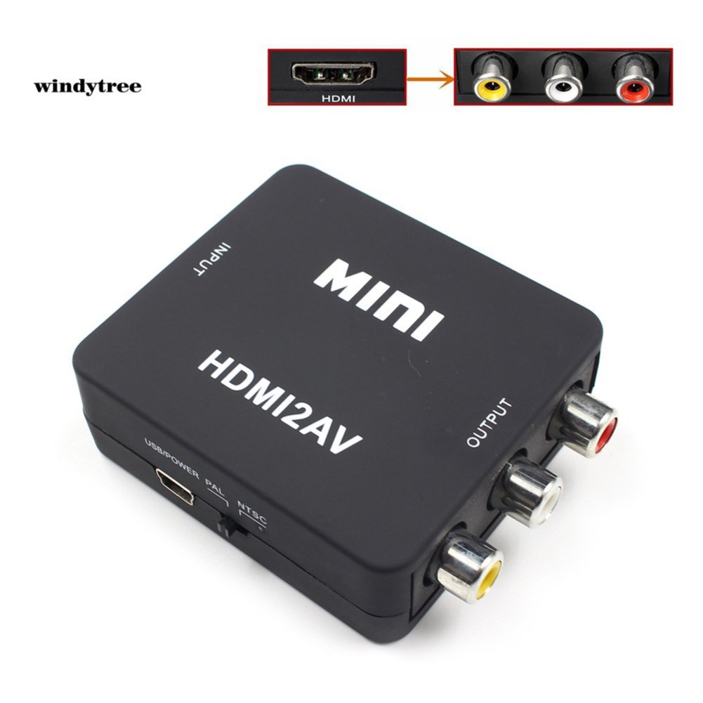 HUB Chuyển đổi mini HDMI sang AV