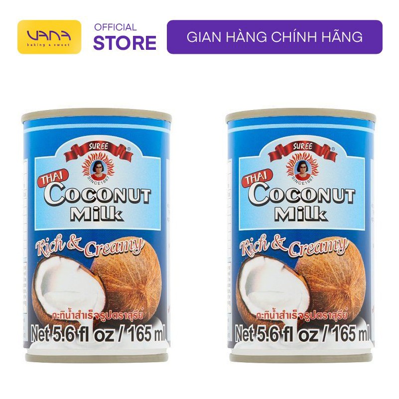 Nước cốt dừa Suree lon 165ml 400ml