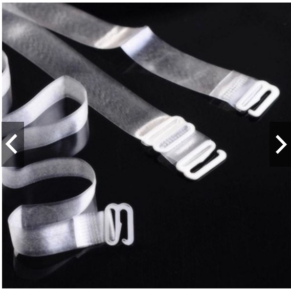 Dây quai áo lót ngực nhựa dẻo trong suốt bền đẹp PK Tkutrang