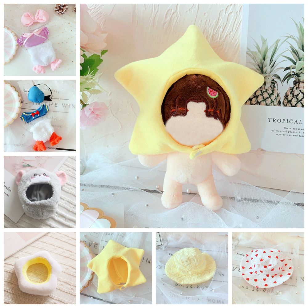 Bebetterm 15cm Doll Clothes Cute Doll's Clothing Accessories DIY Toys Dress Kids Gifts