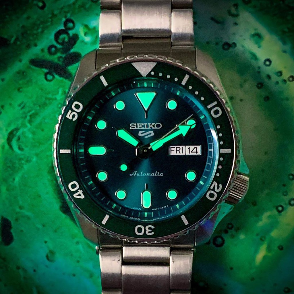 Đồng hồ nam chính hãng Seiko 5 Sport New Style SRPD61K1 - Máy Cơ - Kính cứng