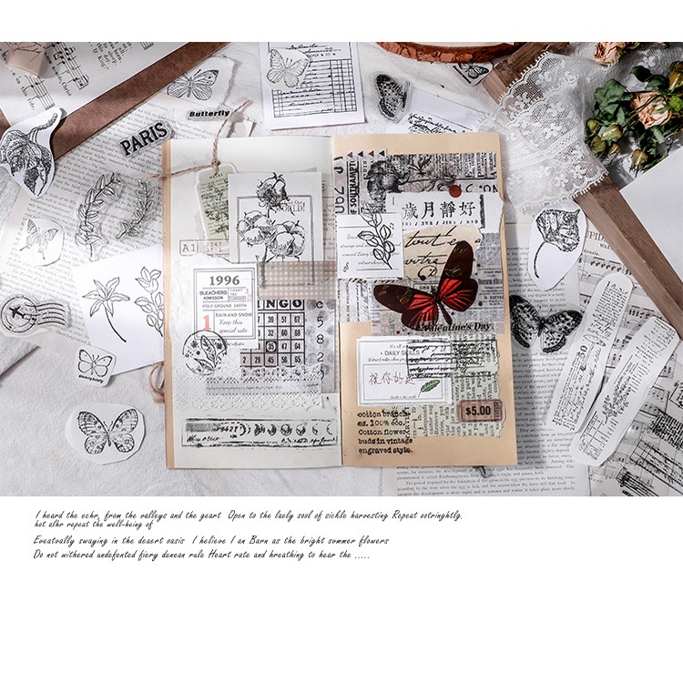 Con dấu silicon trong suốt phong cách Vintage thân thiện với môi trường