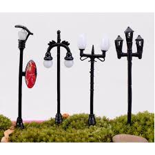 Cột đèn mini 🔥FREE SHIP🔥 phụ kiện trang trí tiểu cảnh