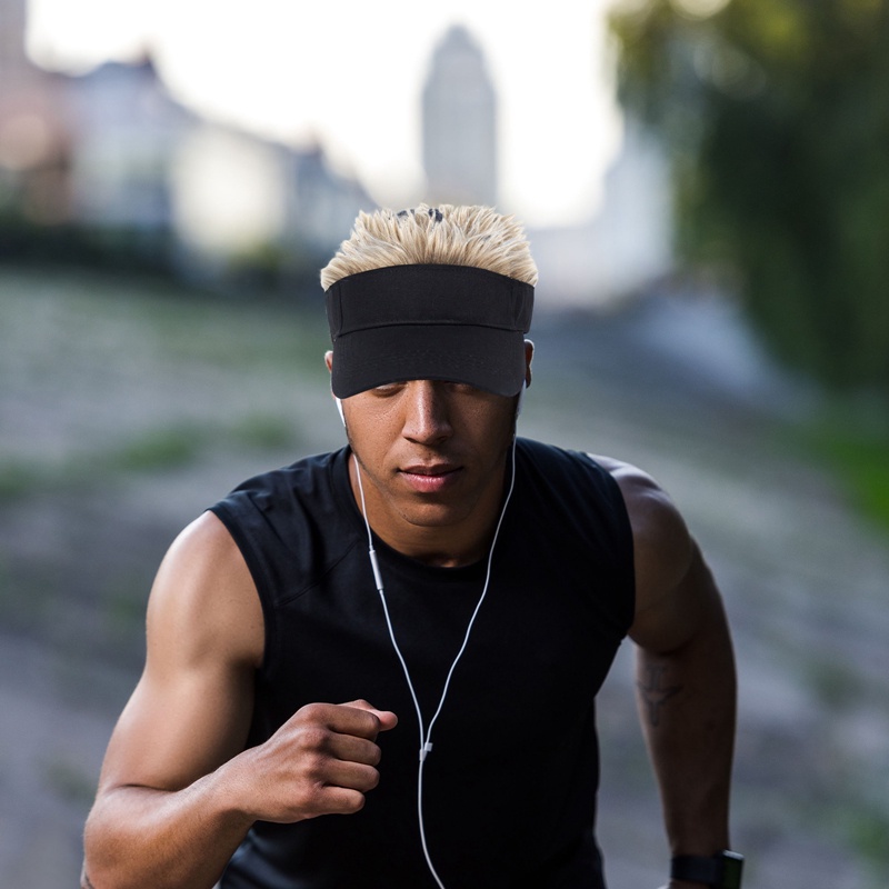 Nón Lưỡi Trai Phối Tóc Giả Thời Trang Cá Tính Cho Nam Nữ