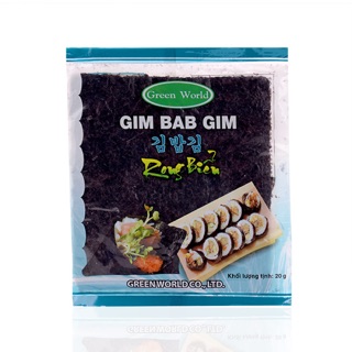 Rong biển cuộn cơmGim Bab Gim bản to