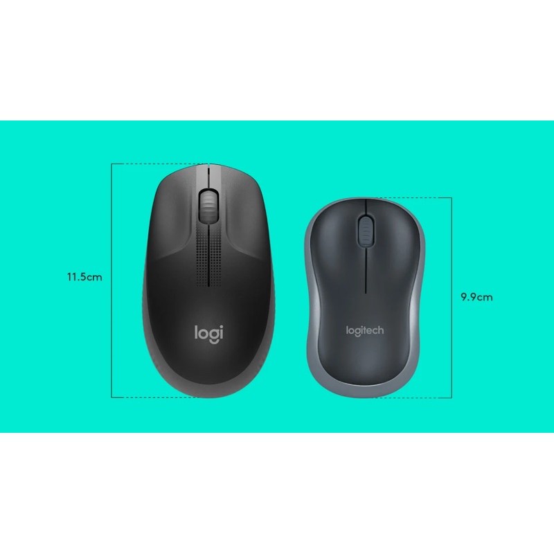 Chuột Không Dây Logitech M190 - pin lâu