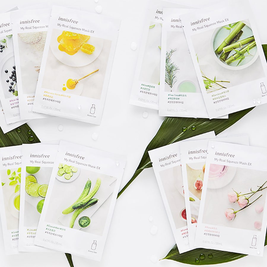 MẶT NẠ GIẤY INNISFREE MY REAL SQUEEZE MASK