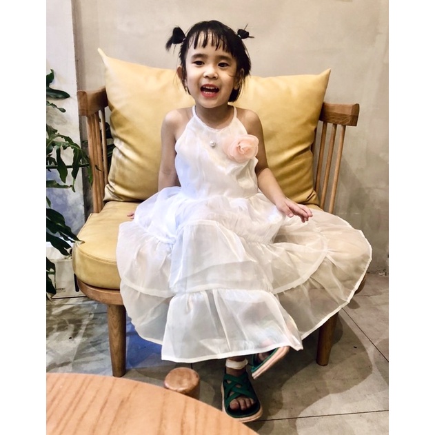 Đầm maxi cho mẹ và bé đi biển