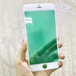 Kính liền ron, kính ép seal xanh iPhone 6 Plus