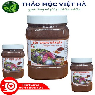 Bột ca cao Đắk Lắk nguyên chất ( hũ 500g )