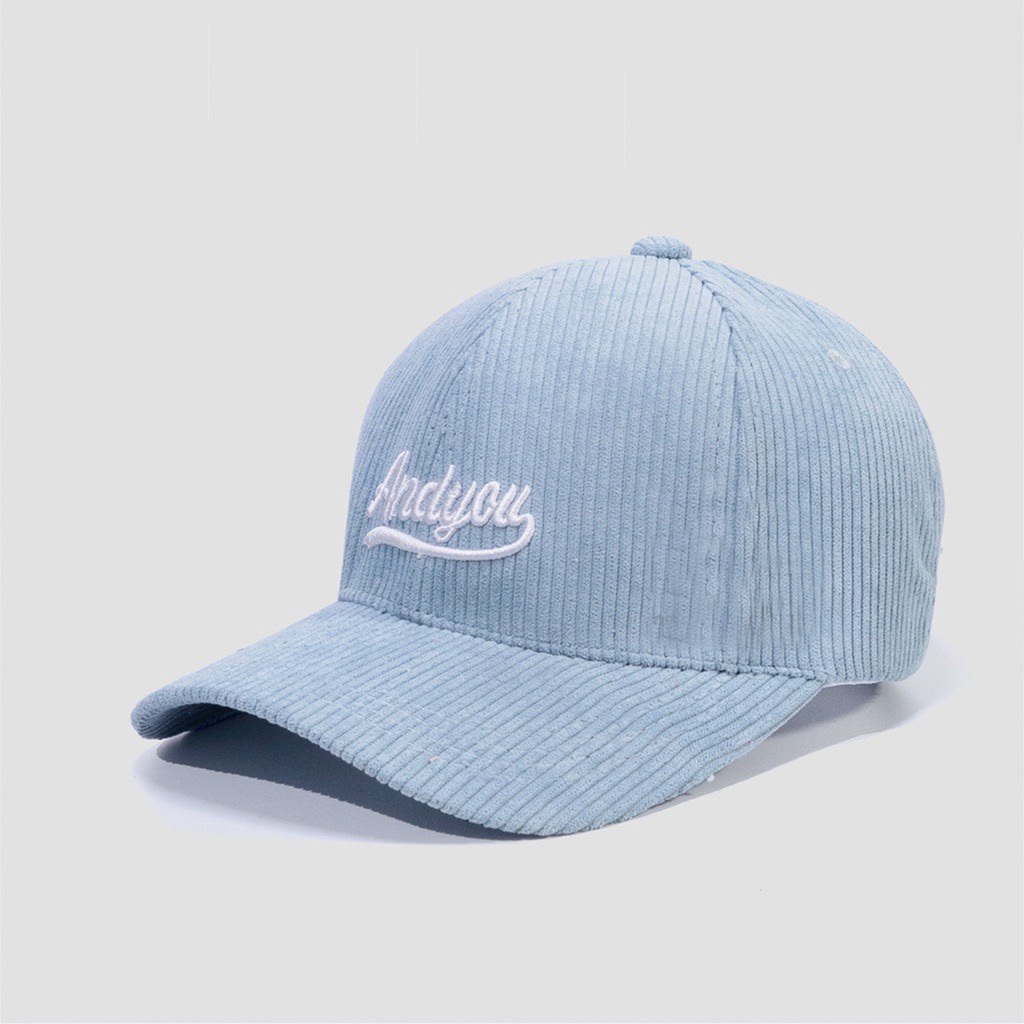 Mũ Lưỡi Trai Nón Kết Nhung Cao Cấp Thêu And You 466 Phong Cách Ulzzang Form Unisex Nam Nữ - Hazo
