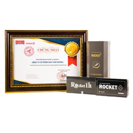 Rocket 1h Sao Thái Dương hộp 1 vỉ 6 viên Bao cao su, bcs-439